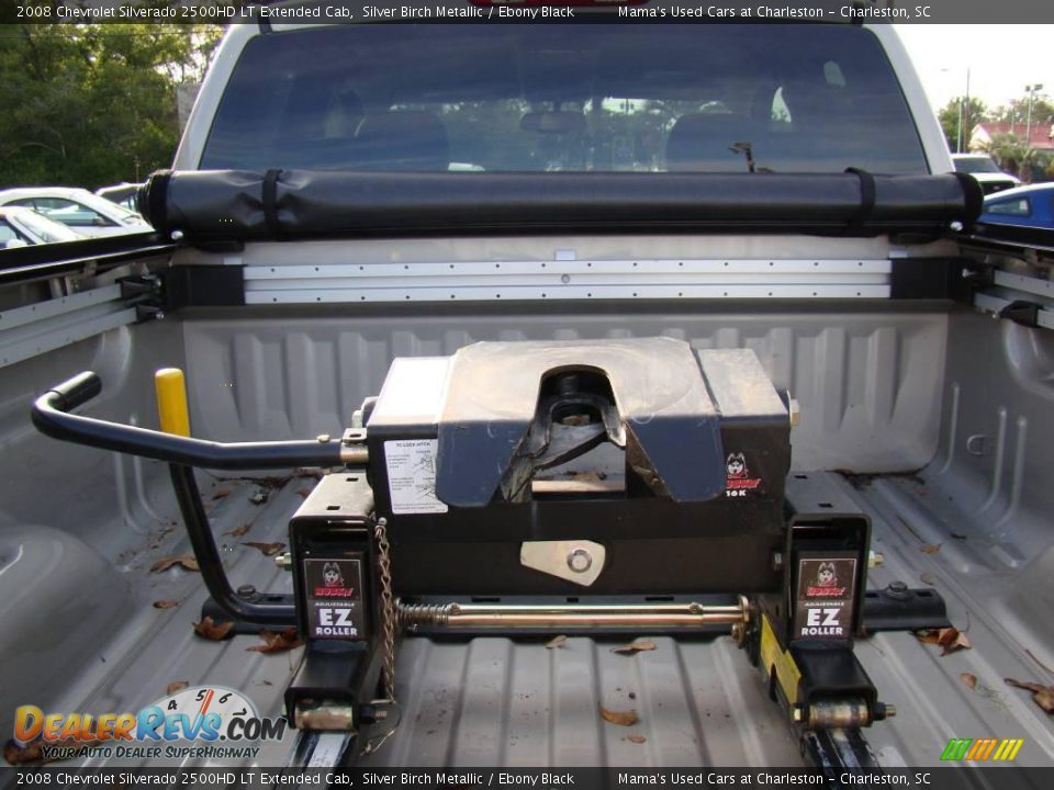 2008 Chevrolet Silverado 2500HD LT Extended Cab Silver Birch Metallic / Ebony Black Photo #29