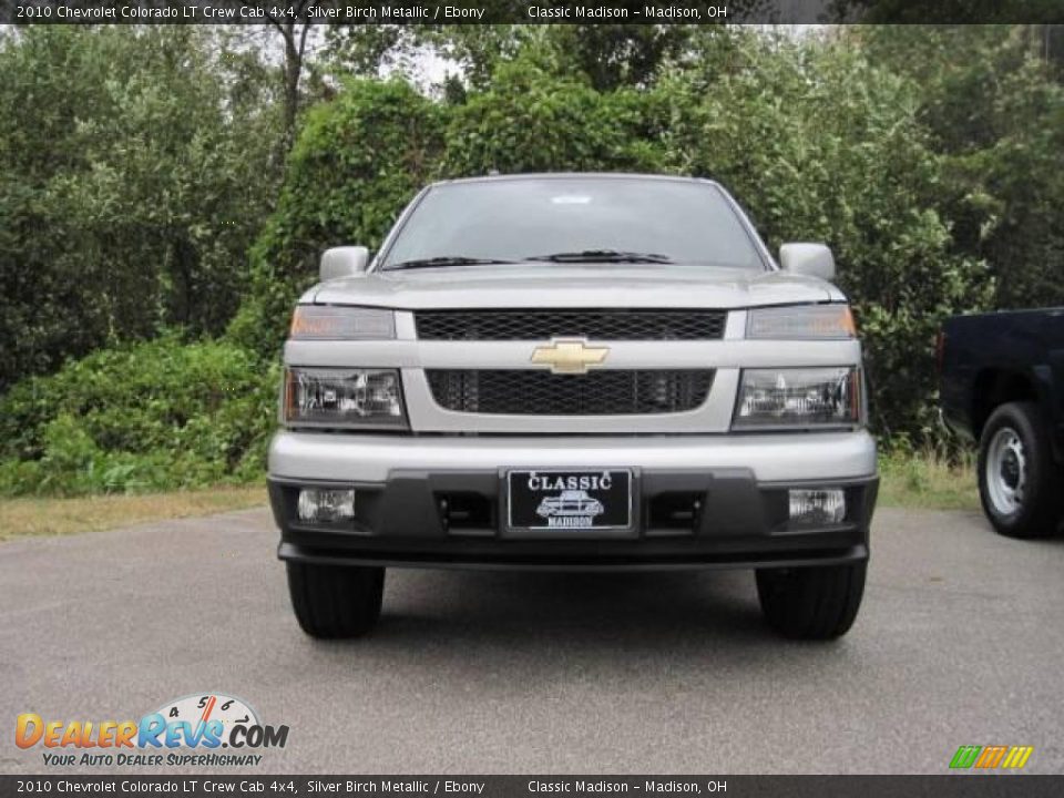 2010 Chevrolet Colorado LT Crew Cab 4x4 Silver Birch Metallic / Ebony Photo #2