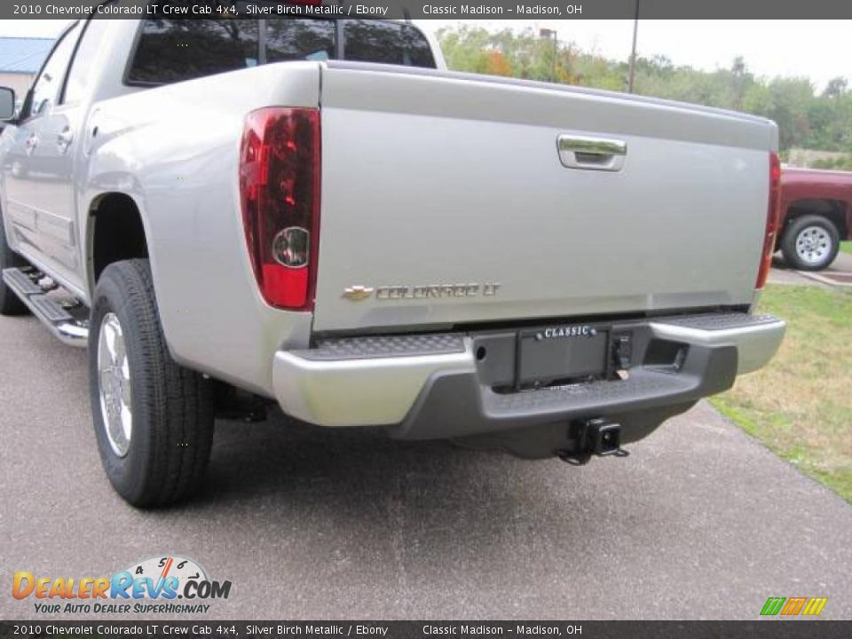 2010 Chevrolet Colorado LT Crew Cab 4x4 Silver Birch Metallic / Ebony Photo #4