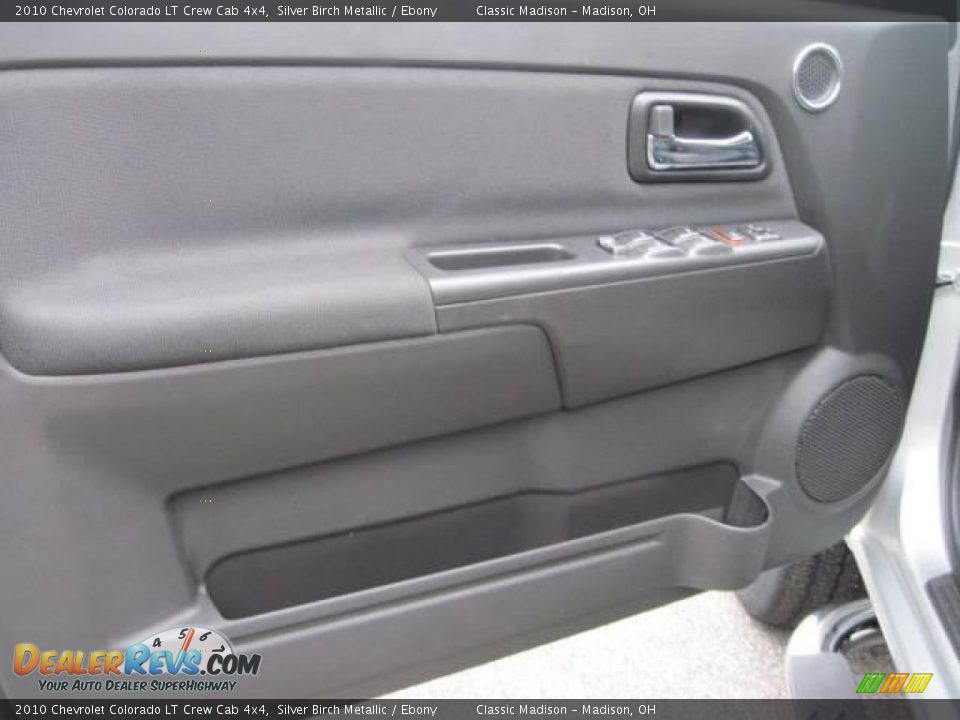 2010 Chevrolet Colorado LT Crew Cab 4x4 Silver Birch Metallic / Ebony Photo #6