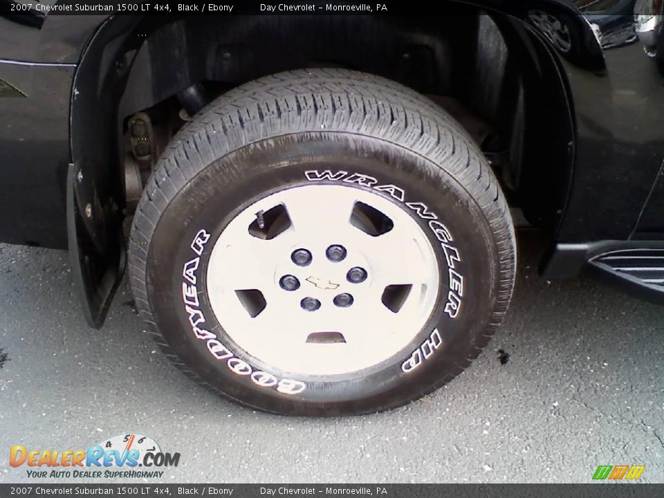 2007 Chevrolet Suburban 1500 LT 4x4 Black / Ebony Photo #30