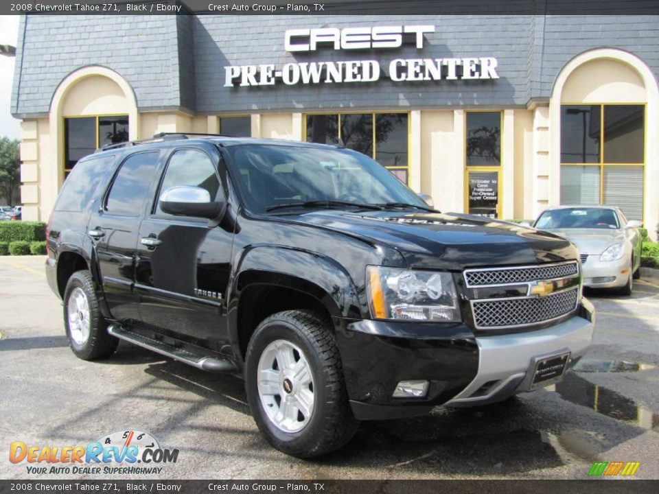 2008 Chevrolet Tahoe Z71 Black / Ebony Photo #1