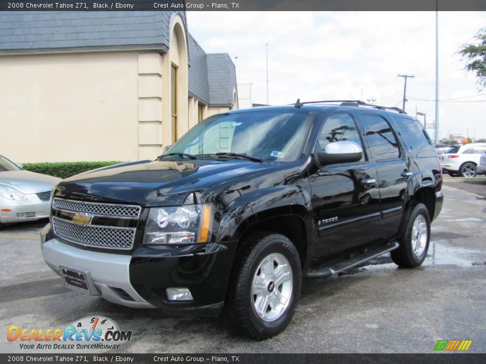 2008 Chevrolet Tahoe Z71 Black / Ebony Photo #3