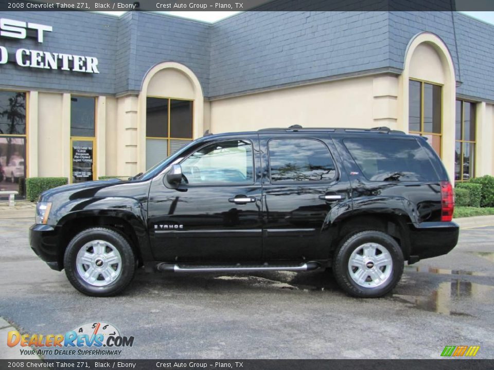 2008 Chevrolet Tahoe Z71 Black / Ebony Photo #4