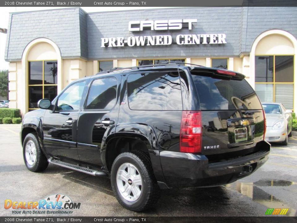 2008 Chevrolet Tahoe Z71 Black / Ebony Photo #5