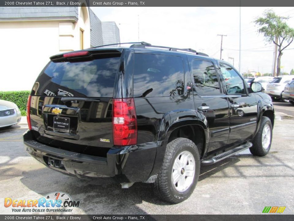 2008 Chevrolet Tahoe Z71 Black / Ebony Photo #6