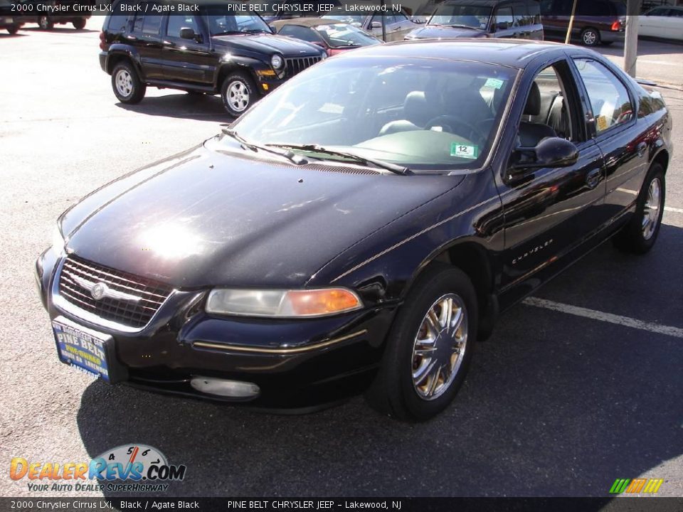 2000 Chrysler Cirrus LXi Black / Agate Black Photo #1