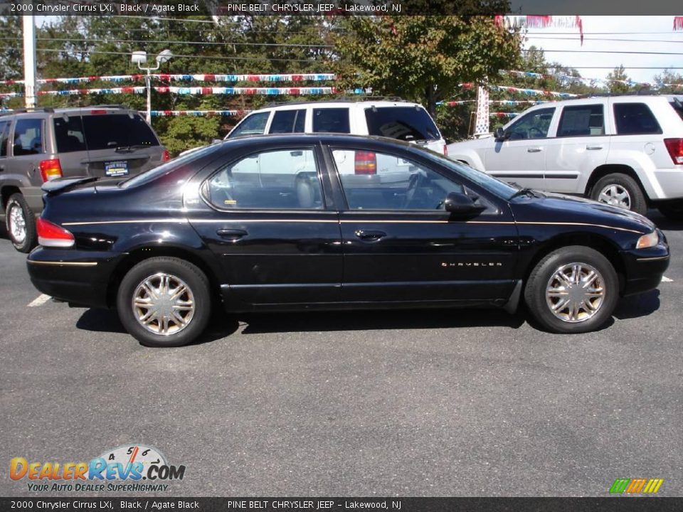 2000 Chrysler Cirrus LXi Black / Agate Black Photo #3