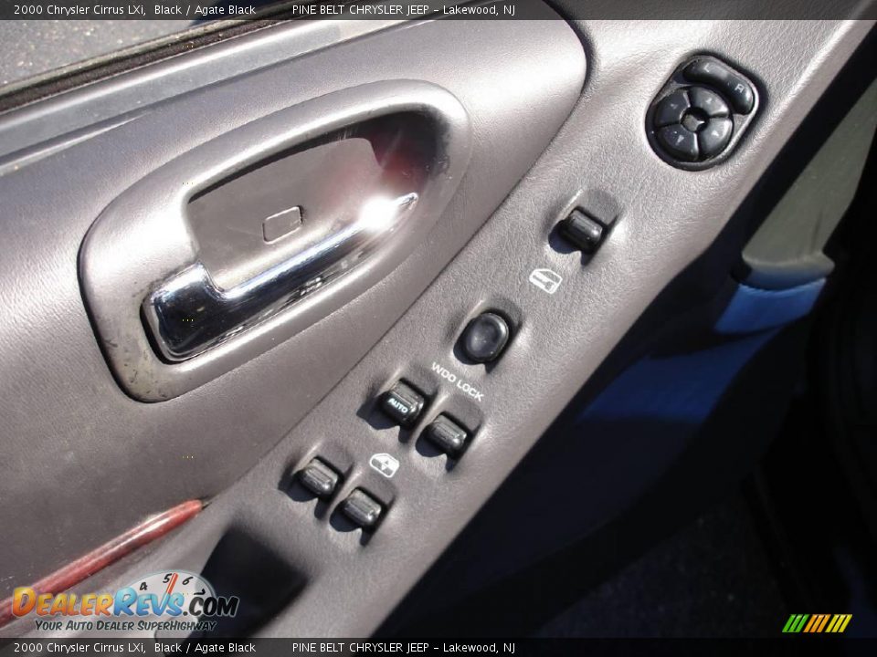 2000 Chrysler Cirrus LXi Black / Agate Black Photo #7