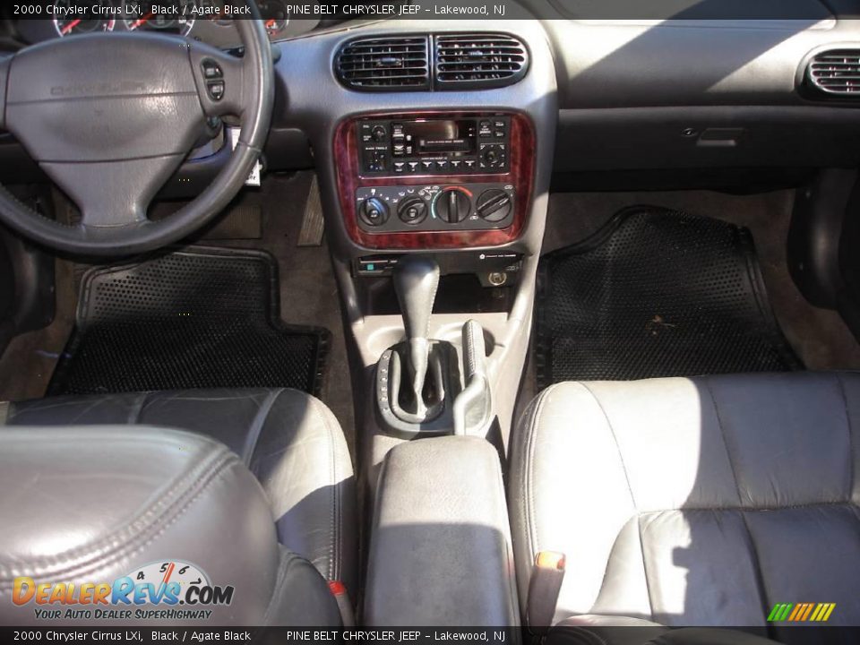2000 Chrysler Cirrus LXi Black / Agate Black Photo #12