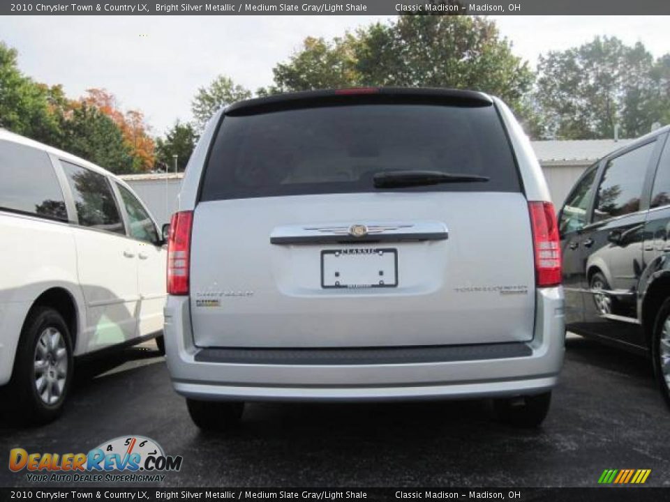 2010 Chrysler Town & Country LX Bright Silver Metallic / Medium Slate Gray/Light Shale Photo #4