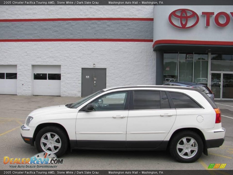 2005 Chrysler Pacifica Touring AWD Stone White / Dark Slate Gray Photo #2