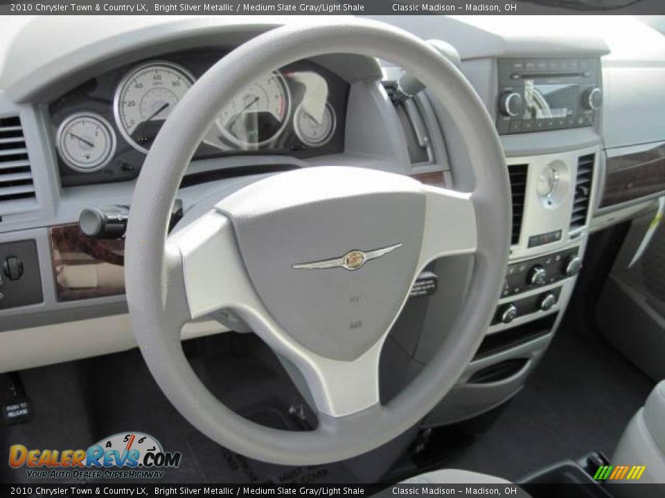 2010 Chrysler Town & Country LX Bright Silver Metallic / Medium Slate Gray/Light Shale Photo #10