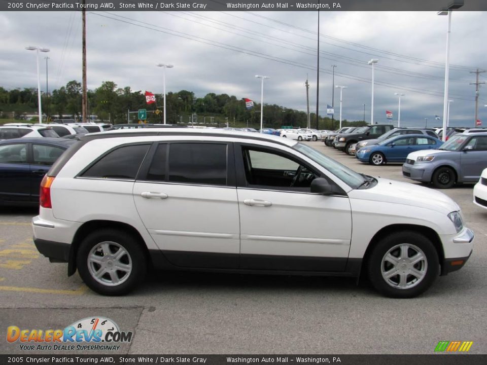 2005 Chrysler Pacifica Touring AWD Stone White / Dark Slate Gray Photo #6