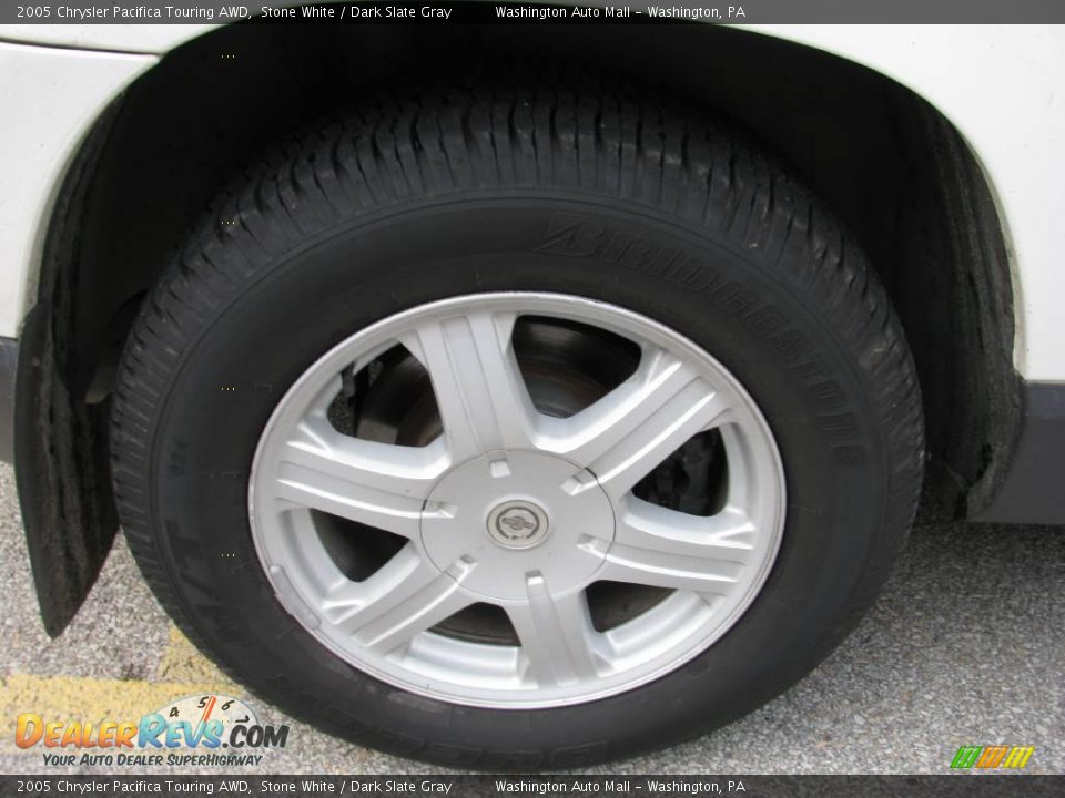 2005 Chrysler Pacifica Touring AWD Stone White / Dark Slate Gray Photo #7