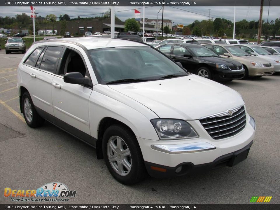 2005 Chrysler Pacifica Touring AWD Stone White / Dark Slate Gray Photo #8