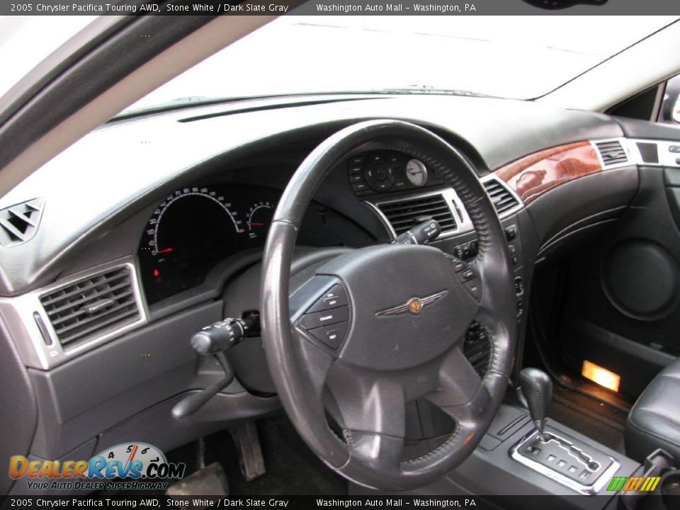 2005 Chrysler Pacifica Touring AWD Stone White / Dark Slate Gray Photo #14