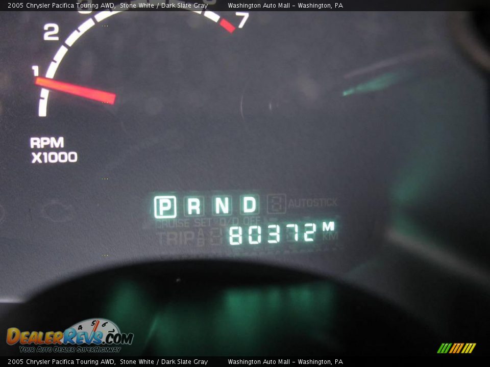 2005 Chrysler Pacifica Touring AWD Stone White / Dark Slate Gray Photo #20