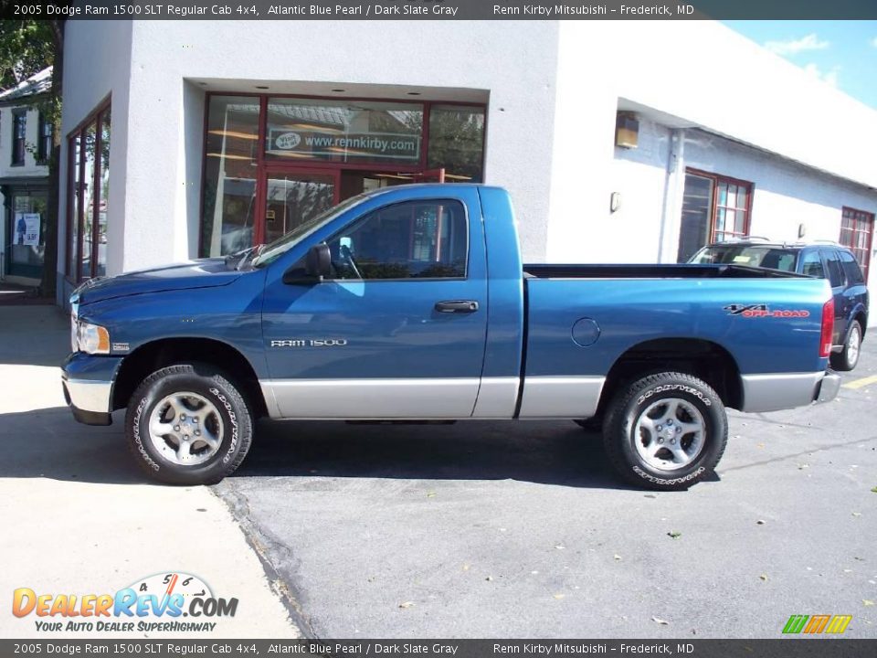 2005 Dodge Ram 1500 SLT Regular Cab 4x4 Atlantic Blue Pearl / Dark Slate Gray Photo #2