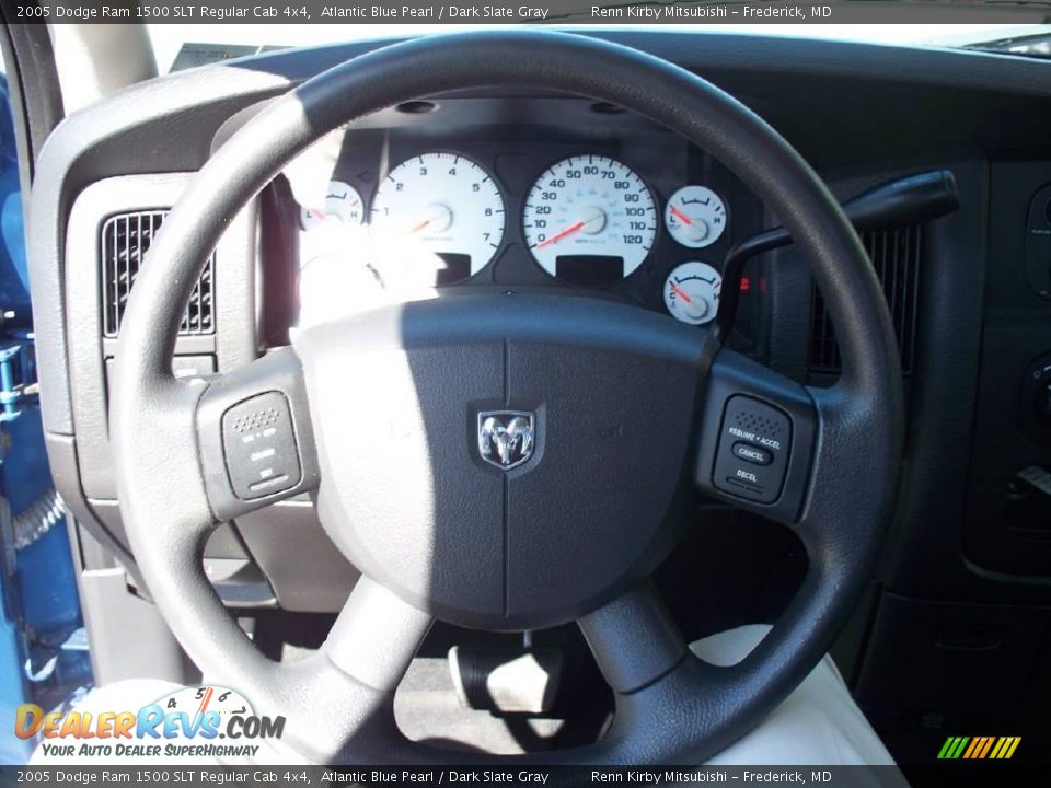 2005 Dodge Ram 1500 SLT Regular Cab 4x4 Atlantic Blue Pearl / Dark Slate Gray Photo #7