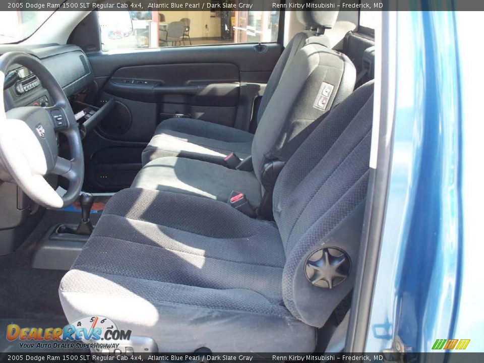 2005 Dodge Ram 1500 SLT Regular Cab 4x4 Atlantic Blue Pearl / Dark Slate Gray Photo #11