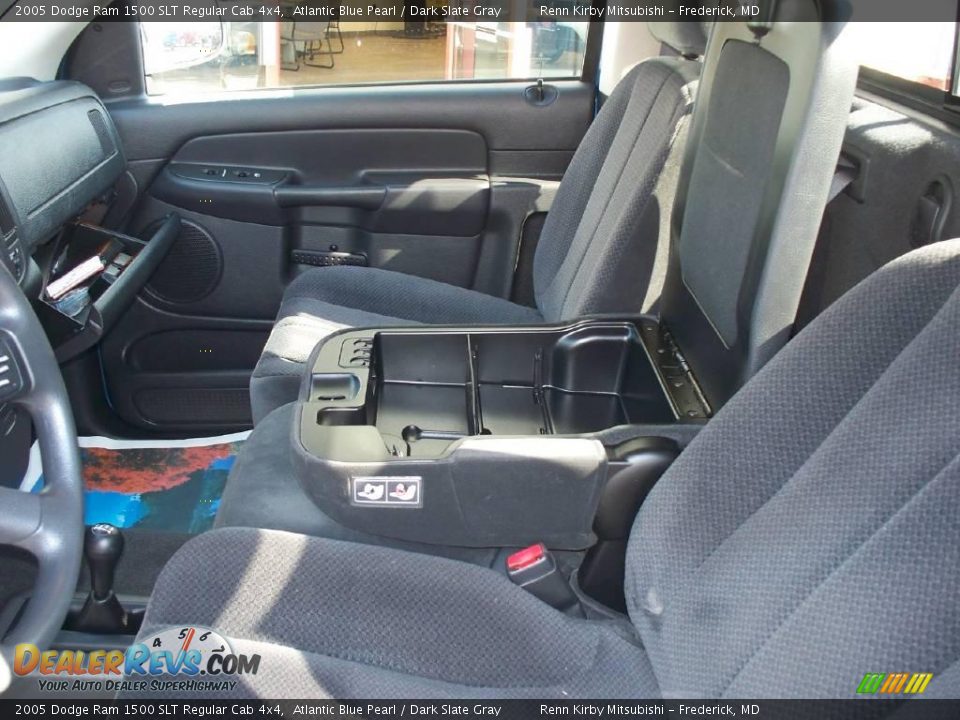 2005 Dodge Ram 1500 SLT Regular Cab 4x4 Atlantic Blue Pearl / Dark Slate Gray Photo #12