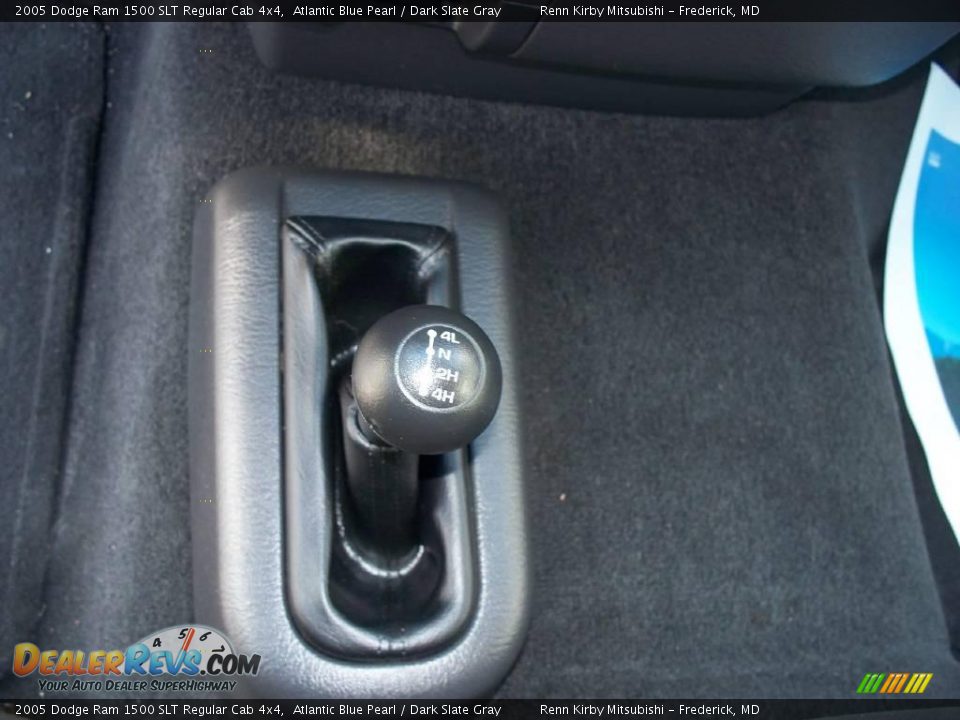 2005 Dodge Ram 1500 SLT Regular Cab 4x4 Atlantic Blue Pearl / Dark Slate Gray Photo #14