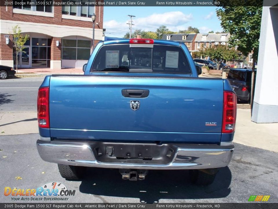 2005 Dodge Ram 1500 SLT Regular Cab 4x4 Atlantic Blue Pearl / Dark Slate Gray Photo #15