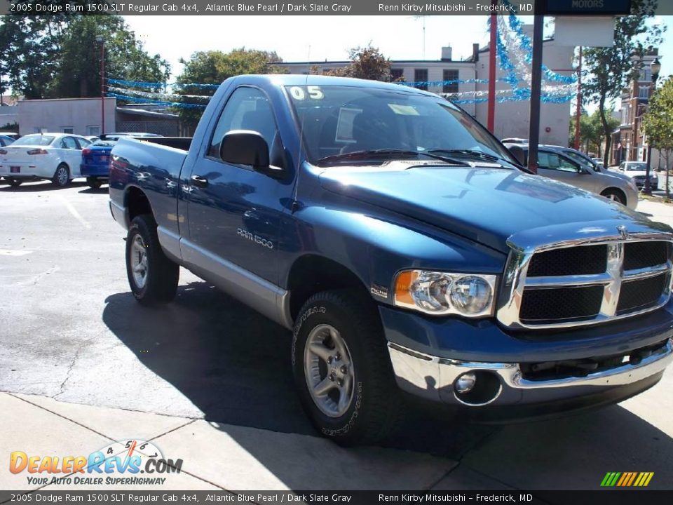 2005 Dodge Ram 1500 SLT Regular Cab 4x4 Atlantic Blue Pearl / Dark Slate Gray Photo #22