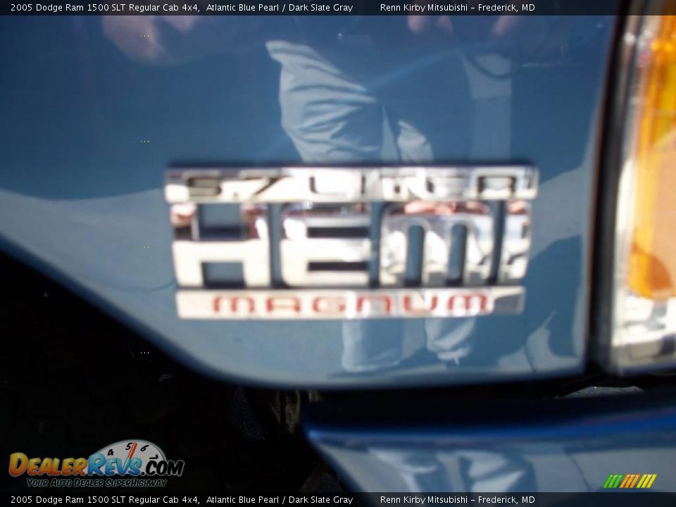 2005 Dodge Ram 1500 SLT Regular Cab 4x4 Atlantic Blue Pearl / Dark Slate Gray Photo #23