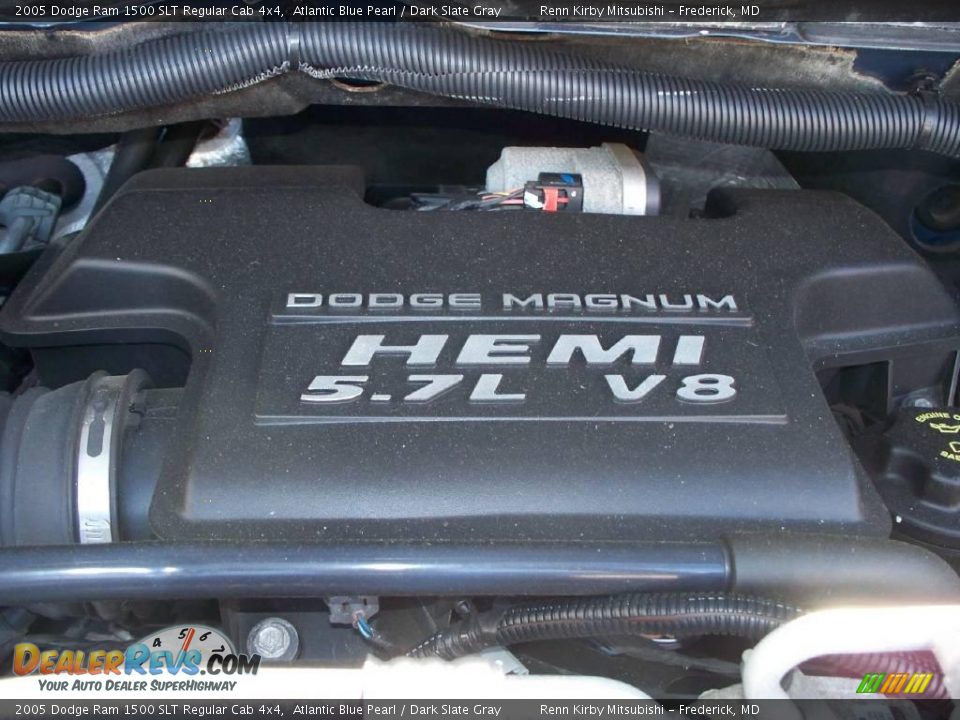 2005 Dodge Ram 1500 SLT Regular Cab 4x4 Atlantic Blue Pearl / Dark Slate Gray Photo #26