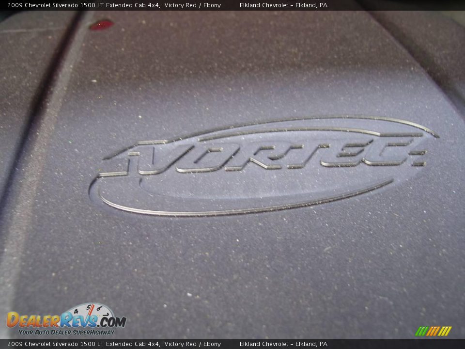 2009 Chevrolet Silverado 1500 LT Extended Cab 4x4 Victory Red / Ebony Photo #14