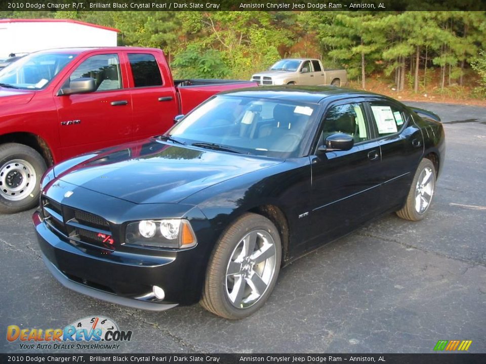 2010 Dodge Charger R/T Brilliant Black Crystal Pearl / Dark Slate Gray Photo #1