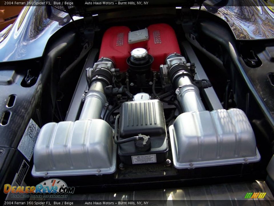 2004 Ferrari 360 Spider F1 3.6 Liter DOHC 40-Valve V8 Engine Photo #17