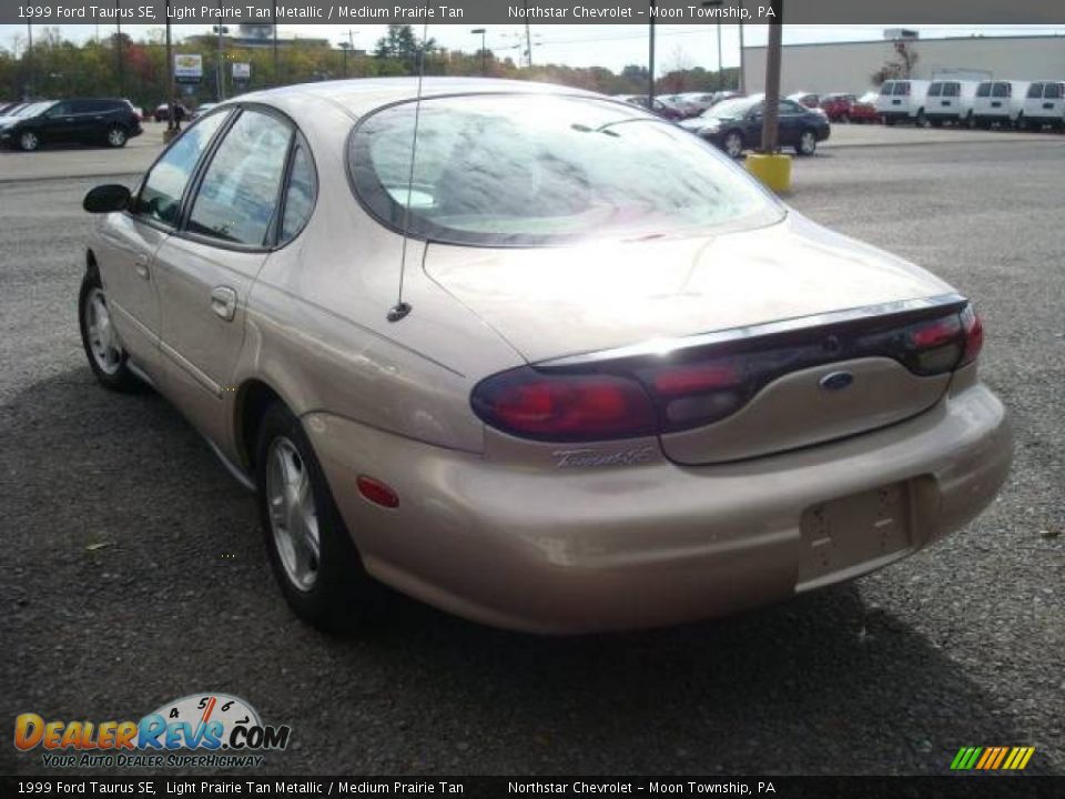 1999 Ford Taurus SE Light Prairie Tan Metallic / Medium Prairie Tan Photo #4