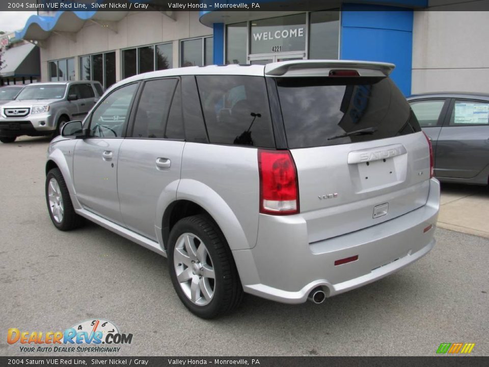 2004 Saturn VUE Red Line Silver Nickel / Gray Photo #5