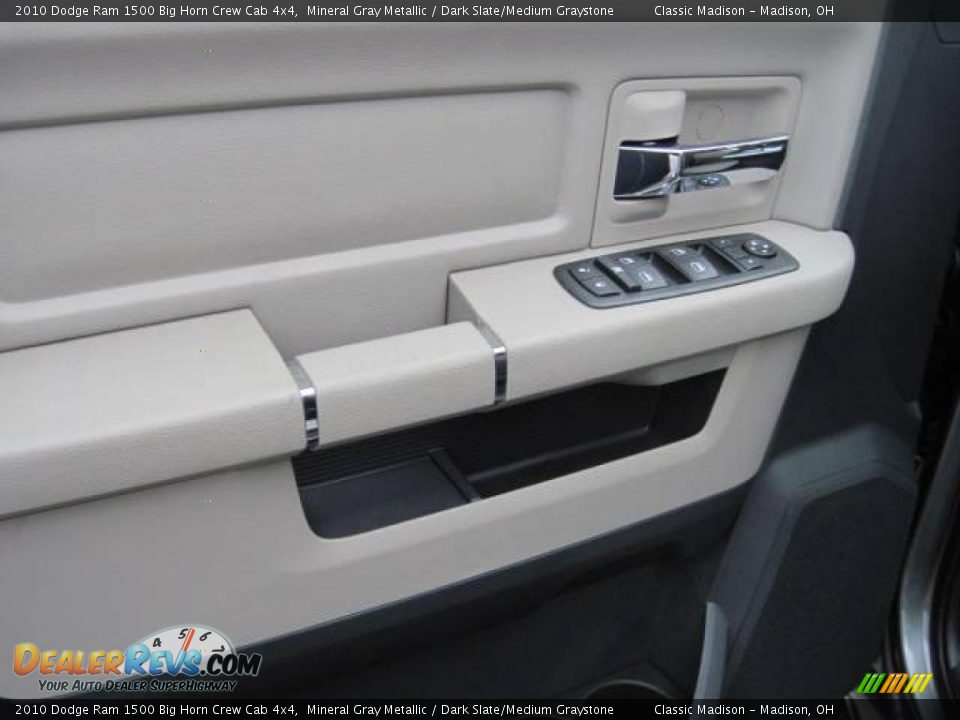 2010 Dodge Ram 1500 Big Horn Crew Cab 4x4 Mineral Gray Metallic / Dark Slate/Medium Graystone Photo #5