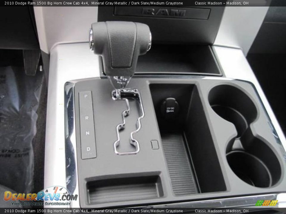 2010 Dodge Ram 1500 Big Horn Crew Cab 4x4 Mineral Gray Metallic / Dark Slate/Medium Graystone Photo #7