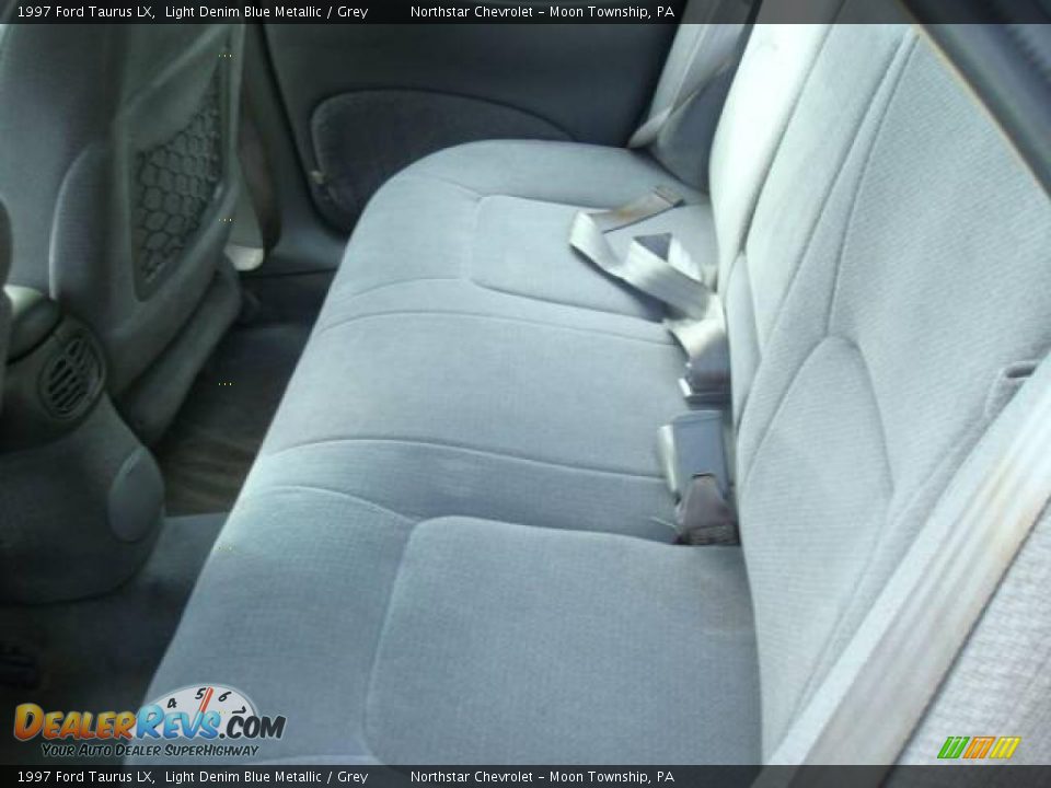 1997 Ford Taurus LX Light Denim Blue Metallic / Grey Photo #8