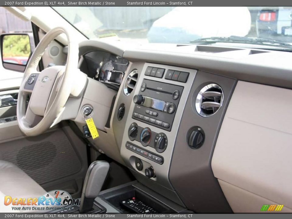2007 Ford Expedition EL XLT 4x4 Silver Birch Metallic / Stone Photo #13