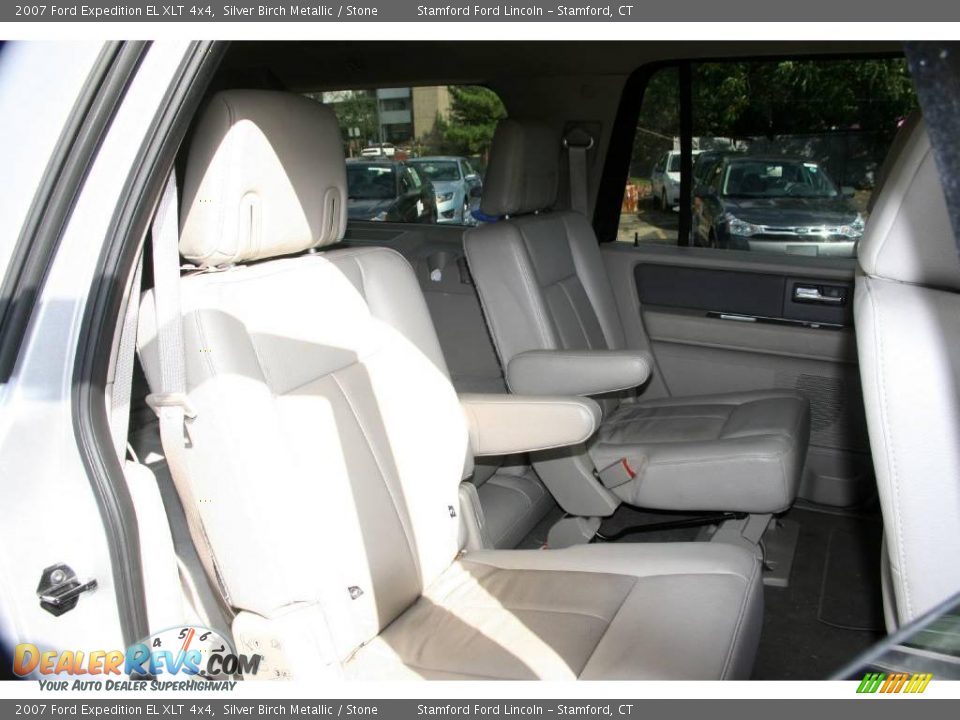 2007 Ford Expedition EL XLT 4x4 Silver Birch Metallic / Stone Photo #14