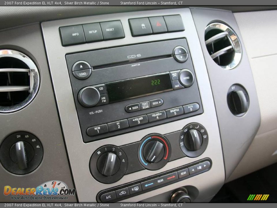 2007 Ford Expedition EL XLT 4x4 Silver Birch Metallic / Stone Photo #16