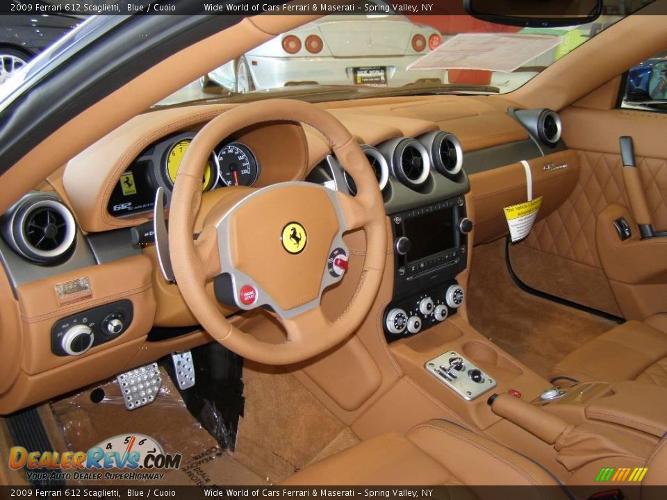 Cuoio Interior - 2009 Ferrari 612 Scaglietti  Photo #6