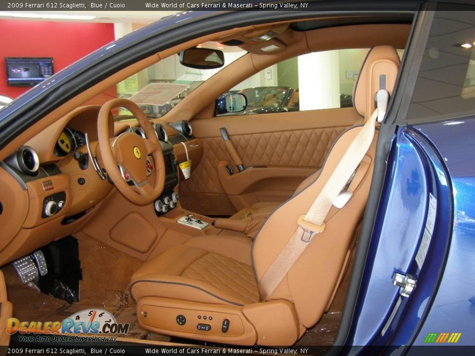 Cuoio Interior - 2009 Ferrari 612 Scaglietti  Photo #8