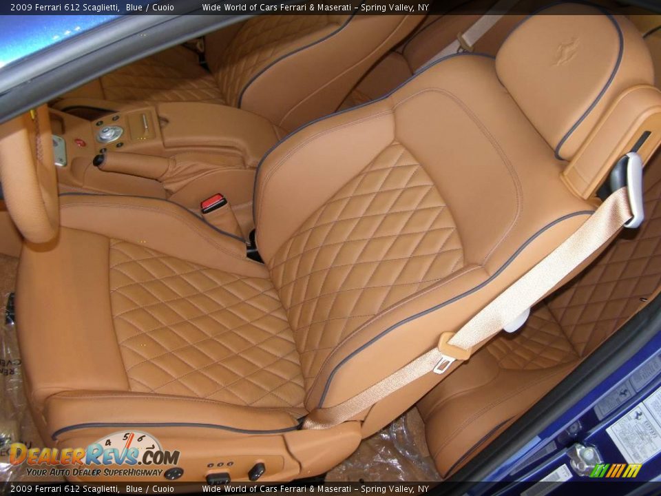 Cuoio Interior - 2009 Ferrari 612 Scaglietti  Photo #9