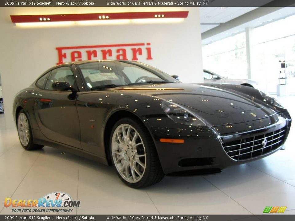 Front 3/4 View of 2009 Ferrari 612 Scaglietti  Photo #1