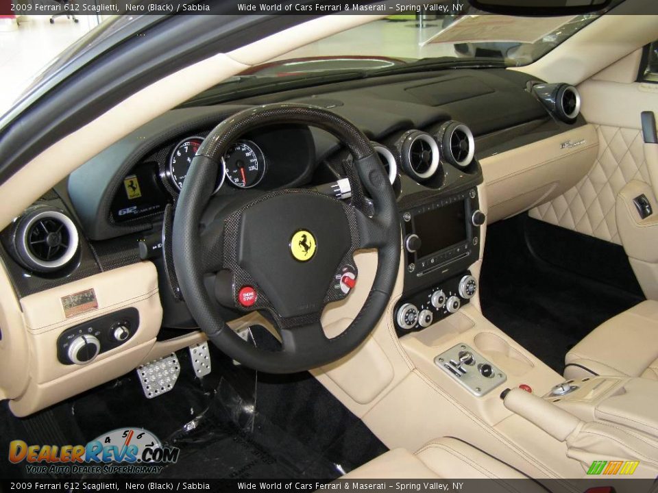 Sabbia Interior - 2009 Ferrari 612 Scaglietti  Photo #6