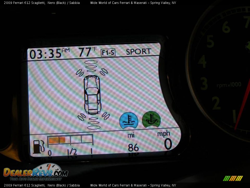 2009 Ferrari 612 Scaglietti  Gauges Photo #15