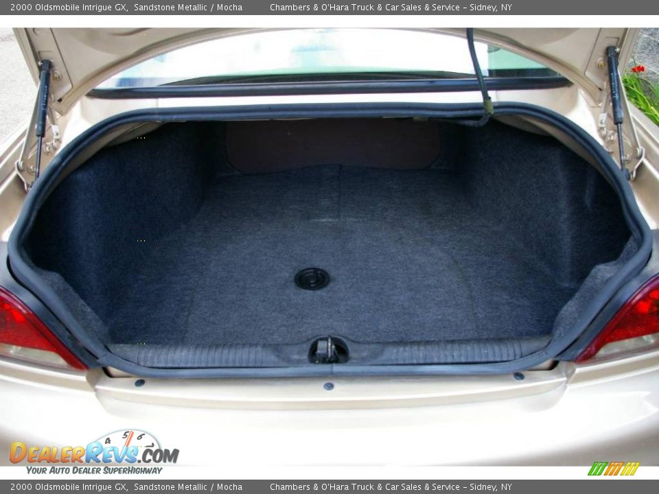 2000 Oldsmobile Intrigue GX Sandstone Metallic / Mocha Photo #8