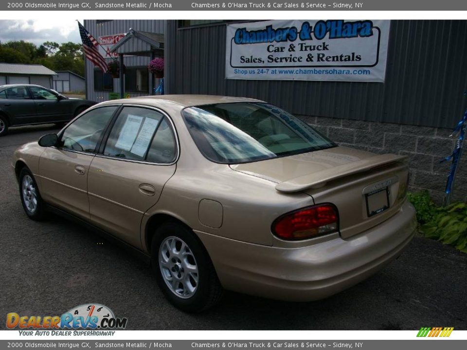 2000 Oldsmobile Intrigue GX Sandstone Metallic / Mocha Photo #9